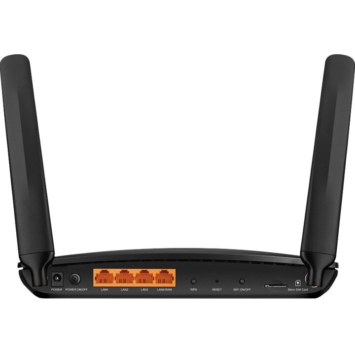 TP-Link Archer MR600 routeur sans fil Bi-bande (2,4 GHz / 5 GHz) 4G Noir