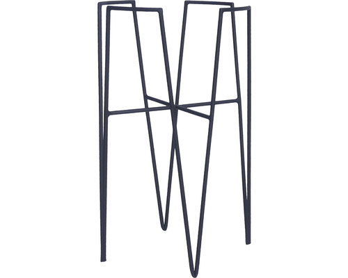 Lafiora plantenstandaard Ø 29,5 cm H 50 cm zwart