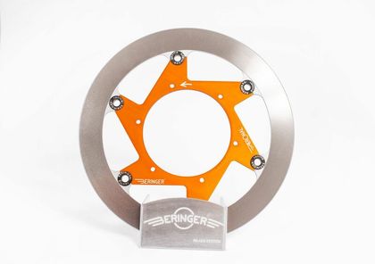 Disque de frein Rond Beringer flottant - orange