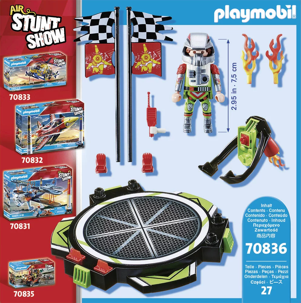 AIR STUNTSHOW - PILOTE FUSÉE - 70836