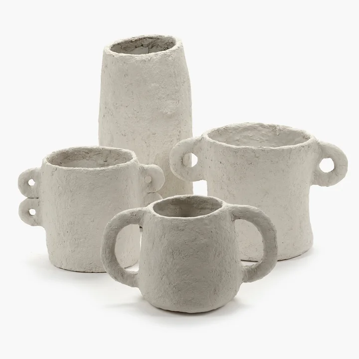 Serax - Earth Blumentopf, Ø 30 x H 28 cm, beige