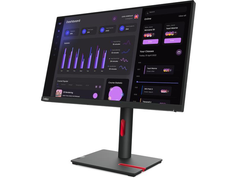 Lenovo Monitor ThinkVision T24i-30 Ergonomischer 23.8