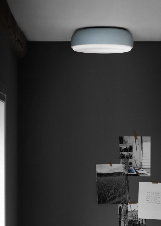 Northern Over me wandlamp Ø40 lichtblauw