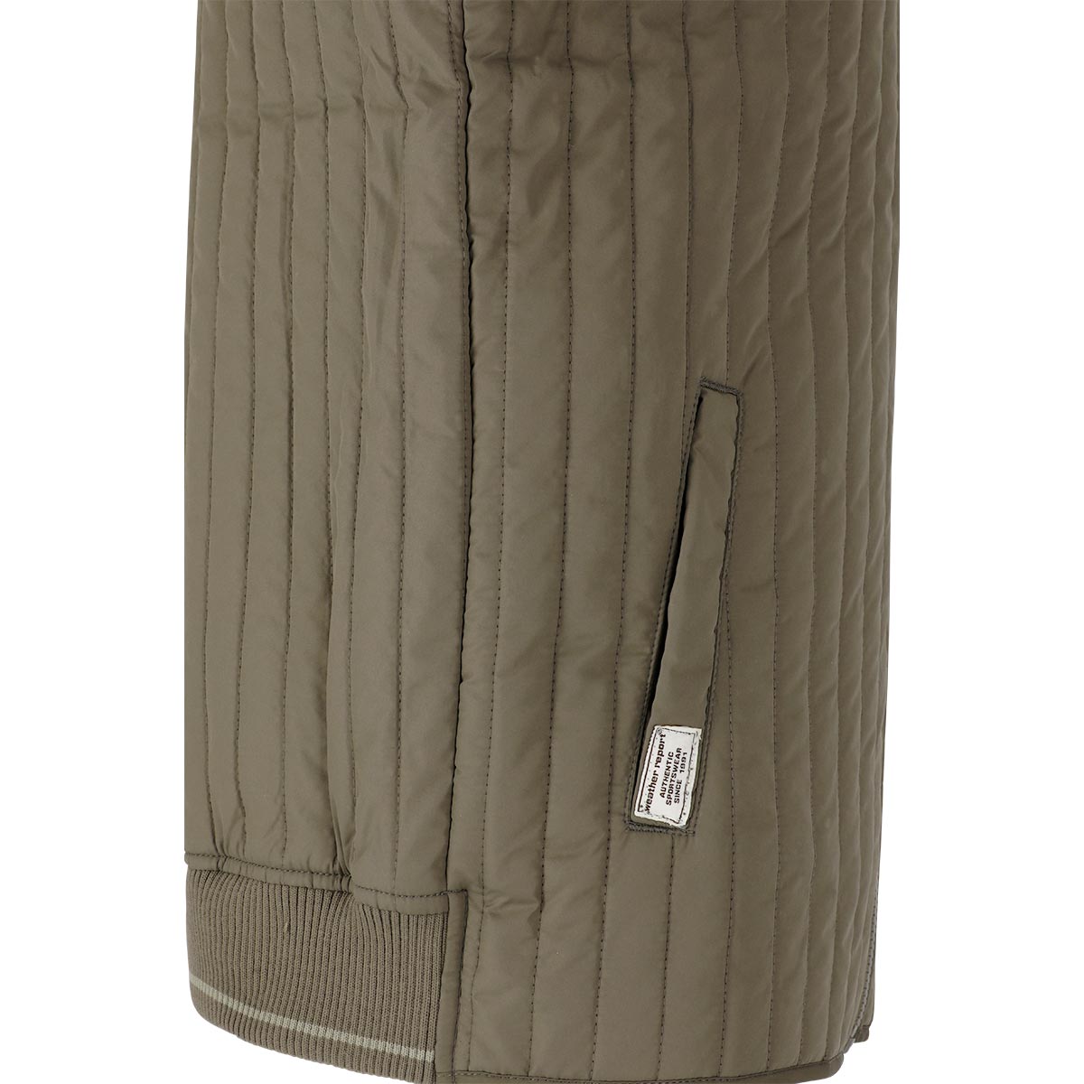 Weather Report Palle Quiltet Vest Herre