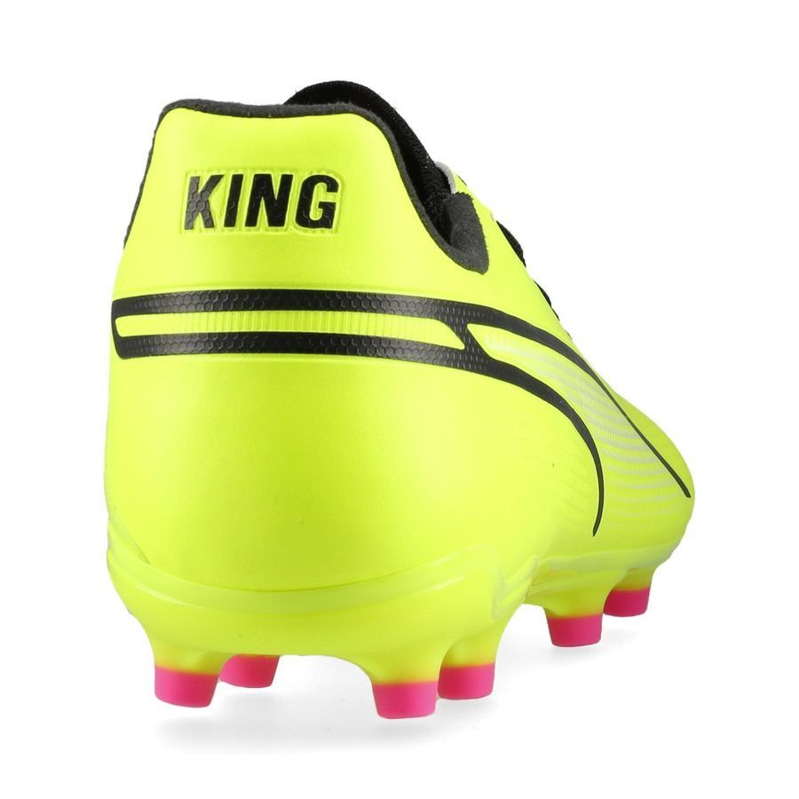 PUMA King Pro FG/AG Phenomenal - Electric Lime/Noir/Poison Pink
