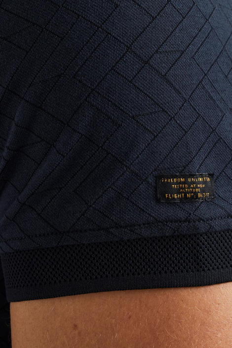 PME legend blauwe heren polo