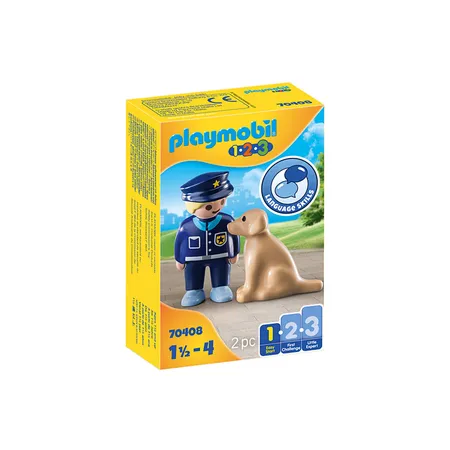 PLAYMOBIL® 70408 1.2.3 Polizist mit Hund