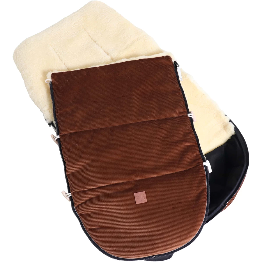 Kaiser Winterfußsack FILIUS CORD brown