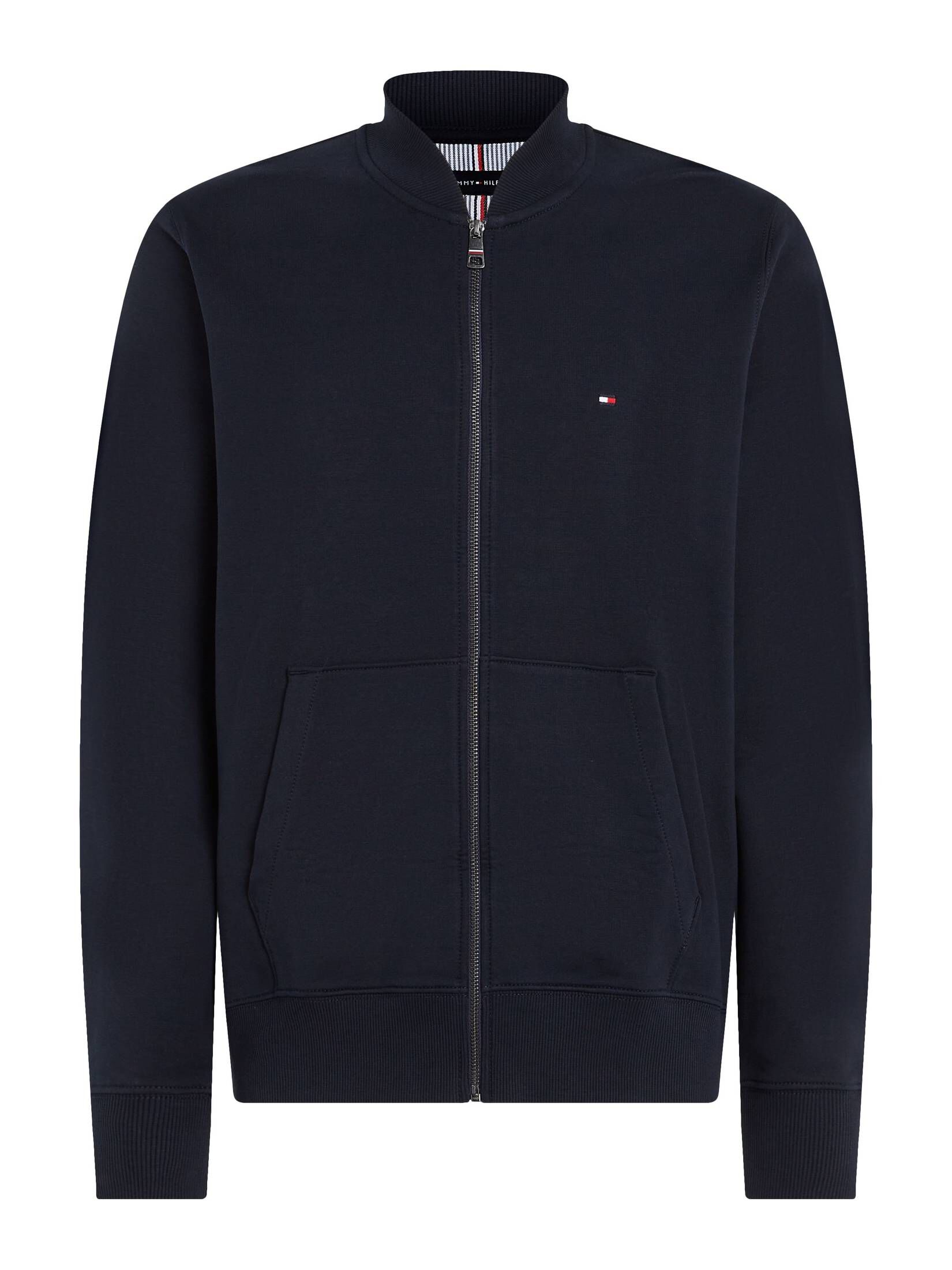 Tommy Hilfiger| Herren Sweatjacke 1985 BASEBALL COLLAR ZIP