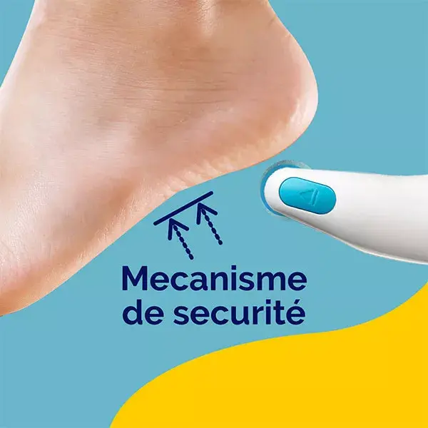 Scholl Velvet Smooth Râpe Électrique Exfoliante Contour du Pied