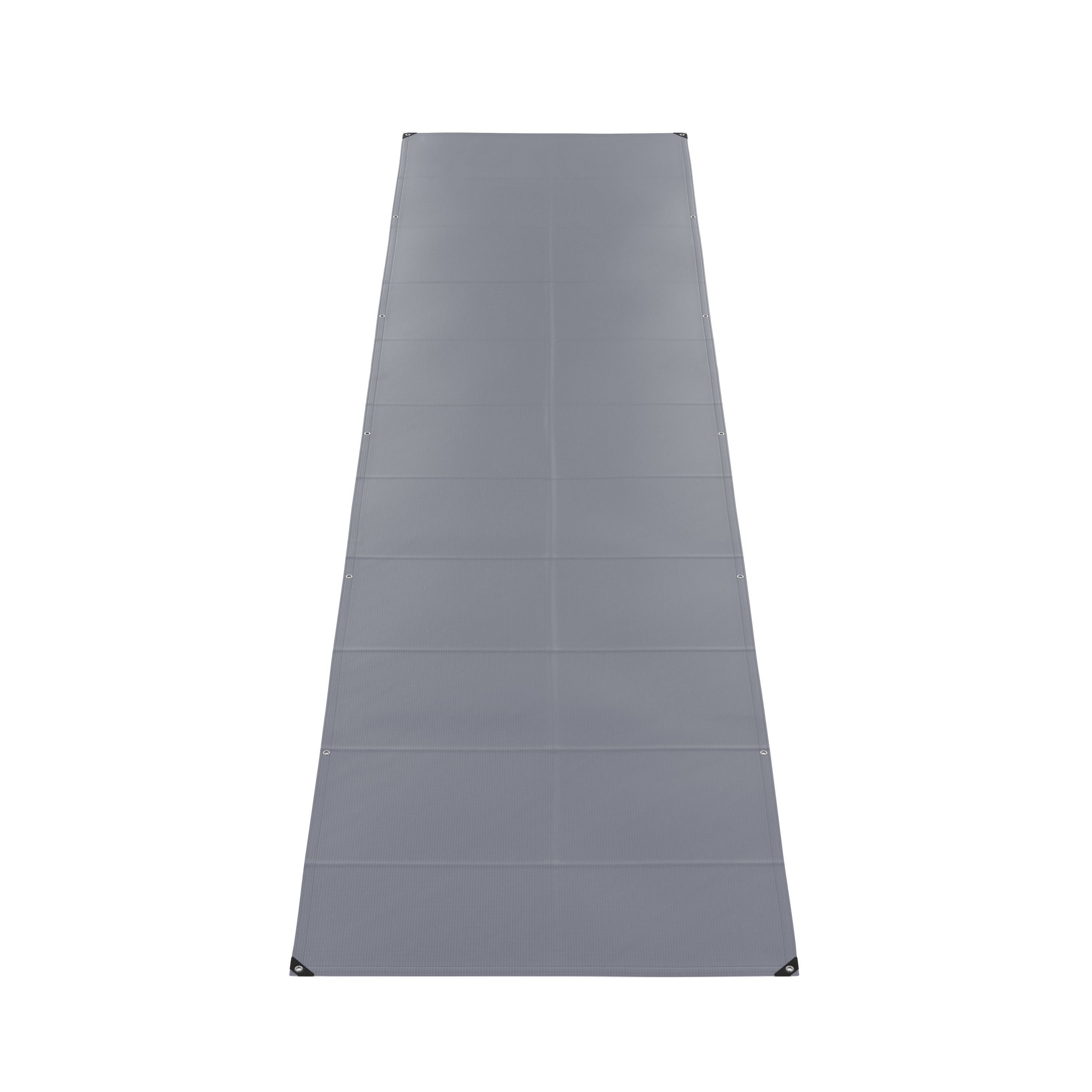 Abdeckplane PVC 450g/m2 grau 1.5 x 6 m