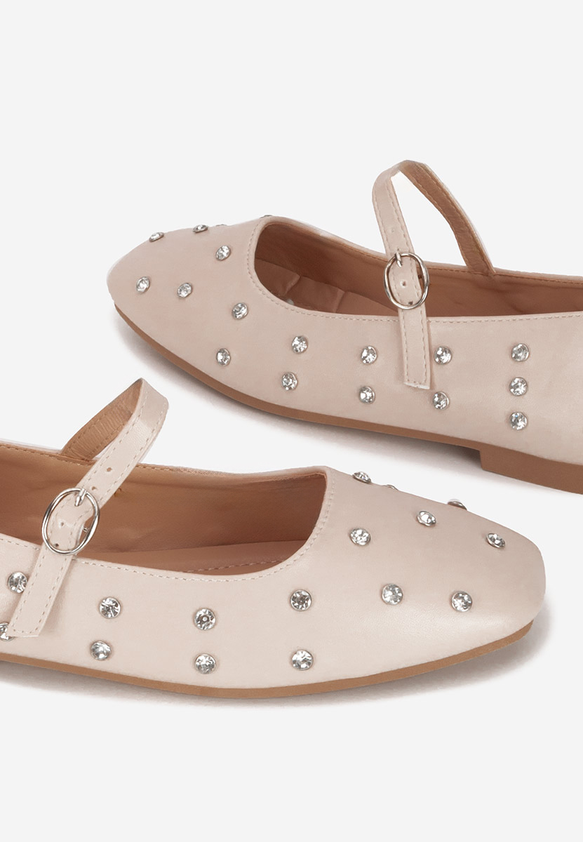 Ballerines à bride beige Anirra