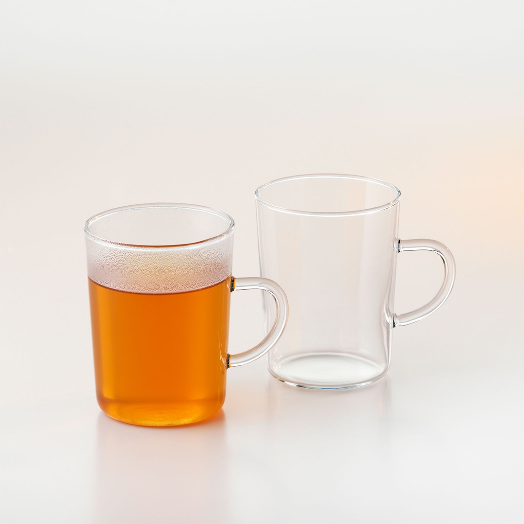 BOHEMIA SELECTION Tee- / Kaffeeglas TEA AND COFFEE 2er Set - je 200 ml Glas