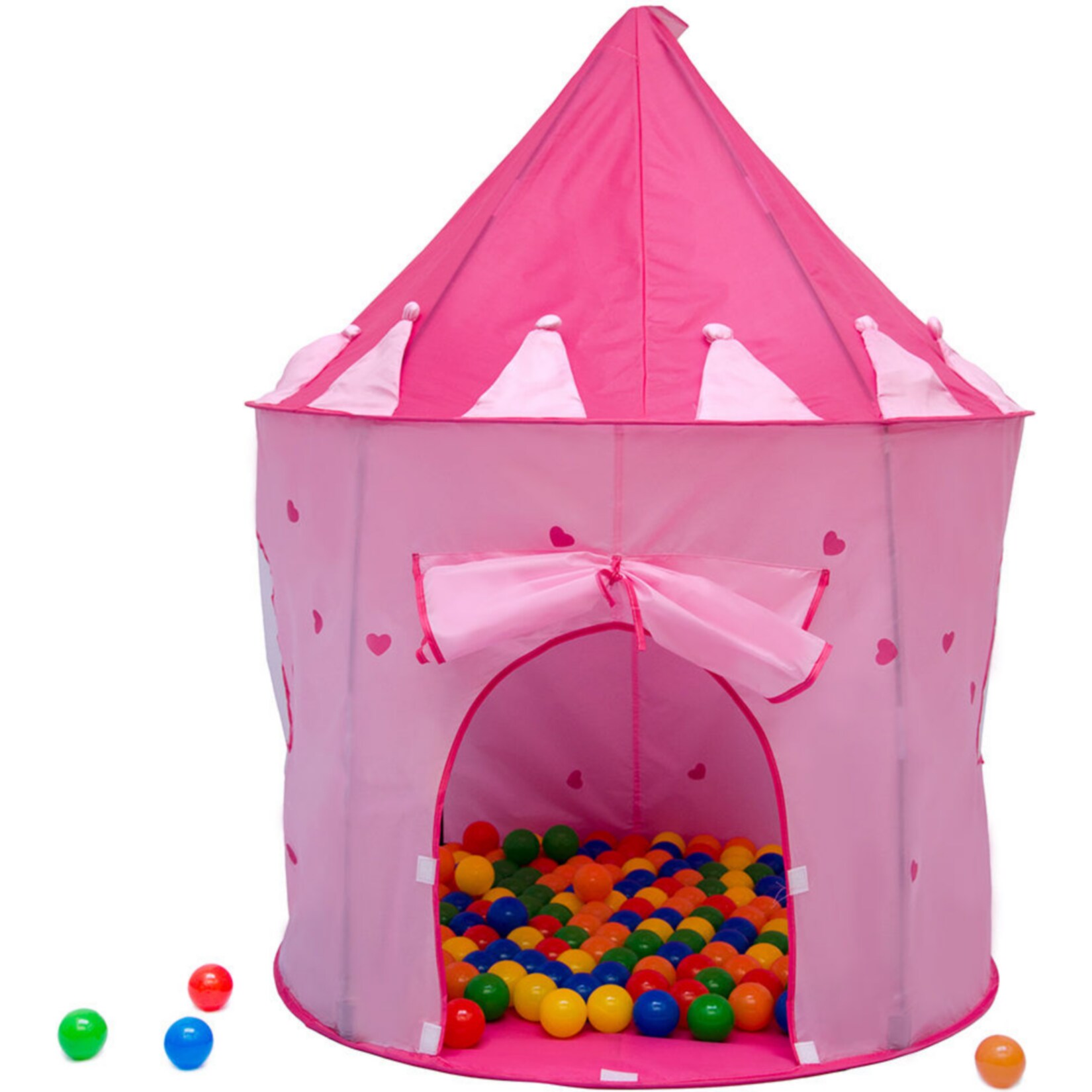 Spielzelt Kinderzelt SHANTI | Bällebad Zelt für Drinnen und Draußen | Kinderspielzelt inkl. Aufbewah