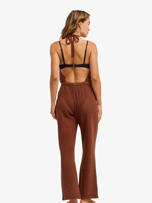 Luna Feeling Combinaison de plage Marron Femme