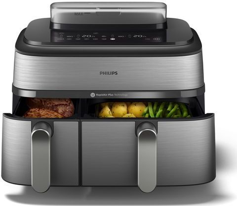 Philips - Airfryer 5000-serie NA555/00 - Airfryer - Zwart - Kunststof