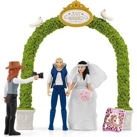Schleich bryllupshestevogn 42641