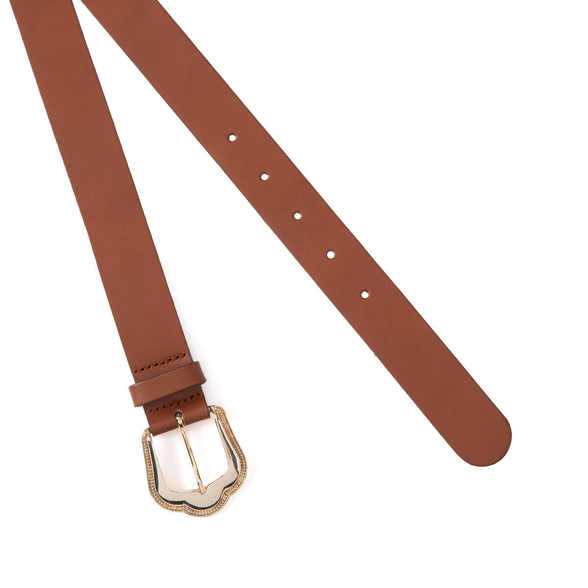 COLEÇÕES LA REDOUTE<br>Cinto de couro estilo western