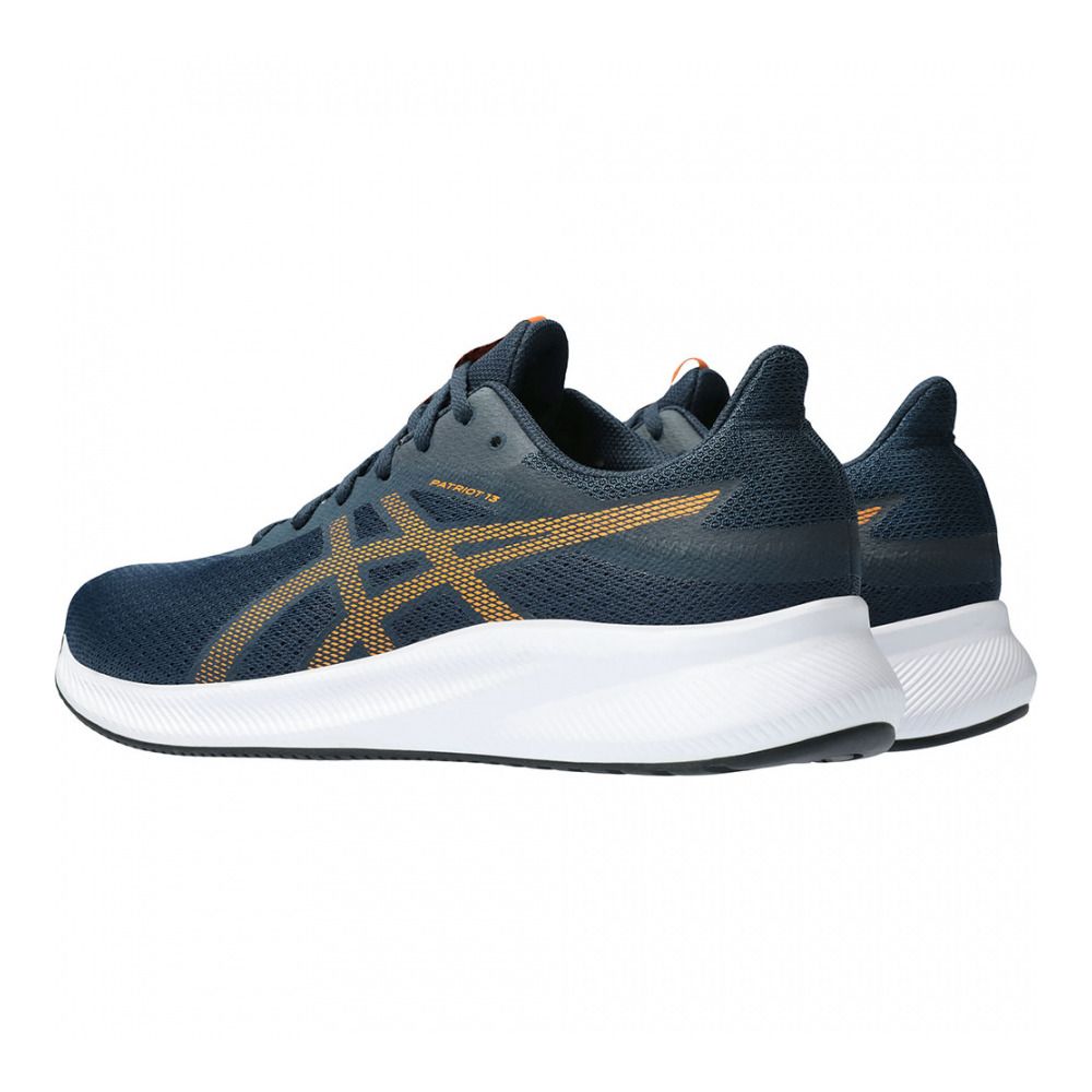 Asics PATRIOT 13 - Chaussures running Homme french blue/bright orange