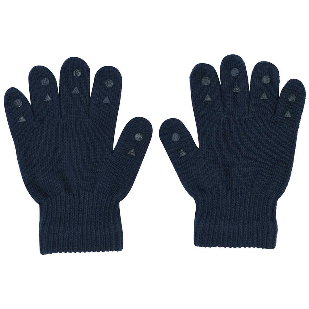 Køb Gobabygo Navy Blue Grip Handsker