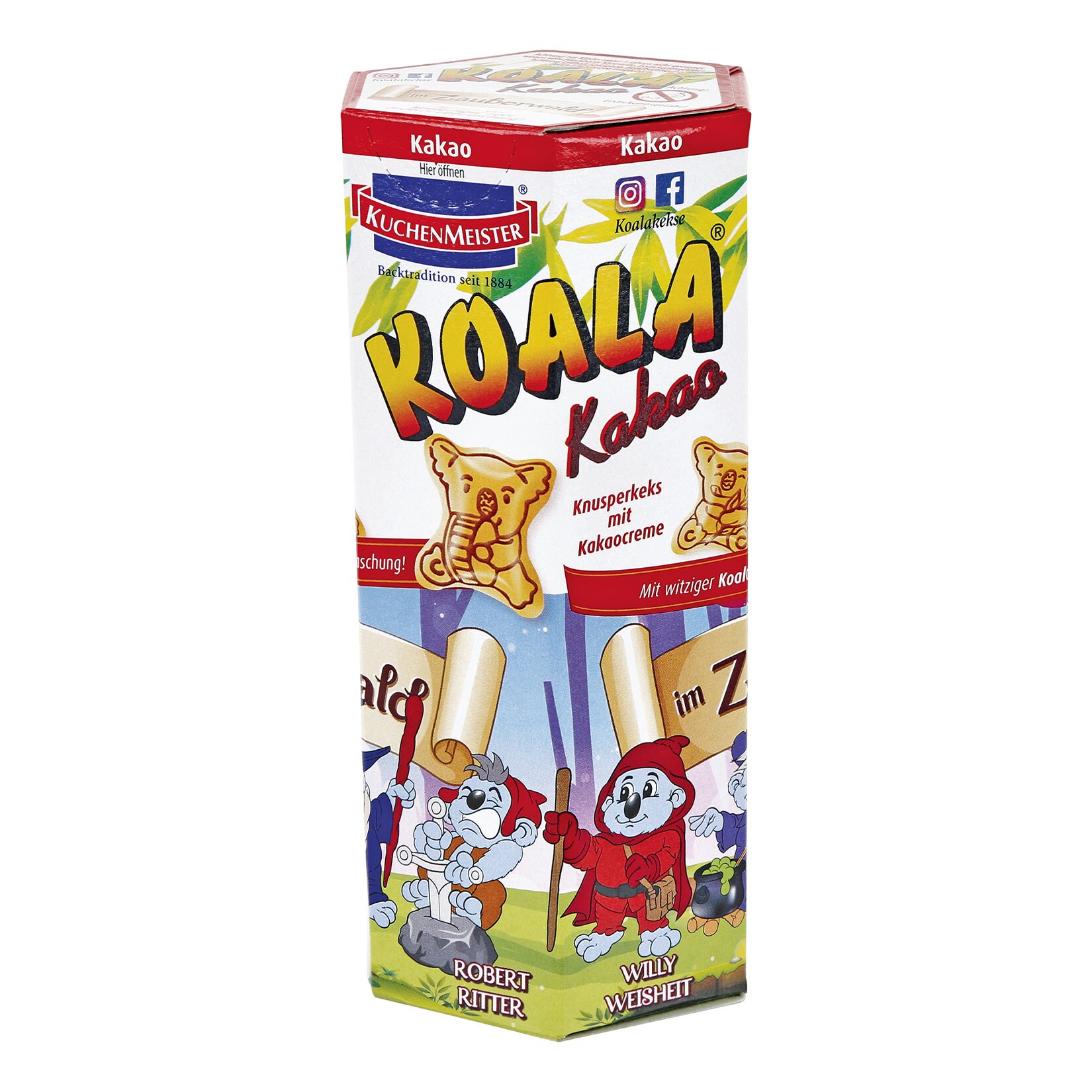 Kuchenmeister Koala mit Kakaocreme 75 g, 13er Pack