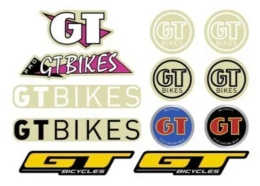 GT Sticker Pak Merchandise BMX | SkatePro