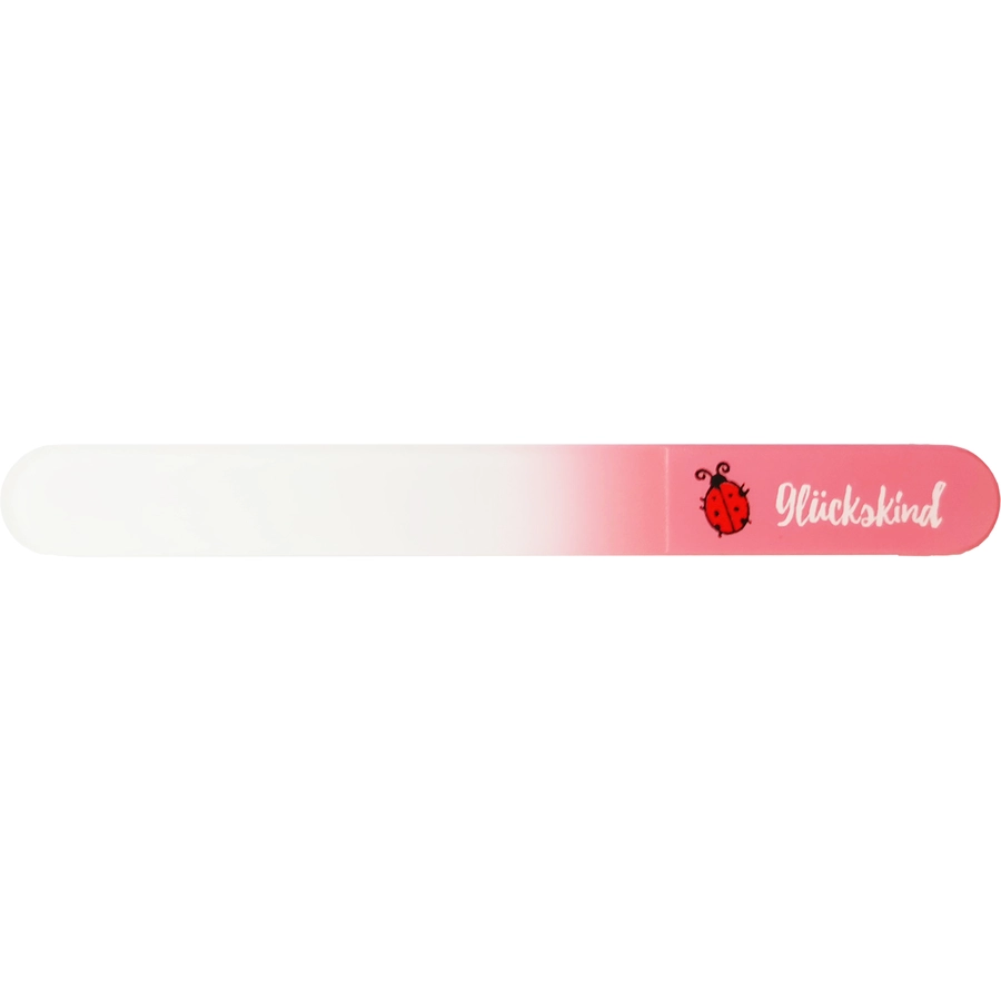 canal® Glasnagelfeile für Babys in rosa 9cm