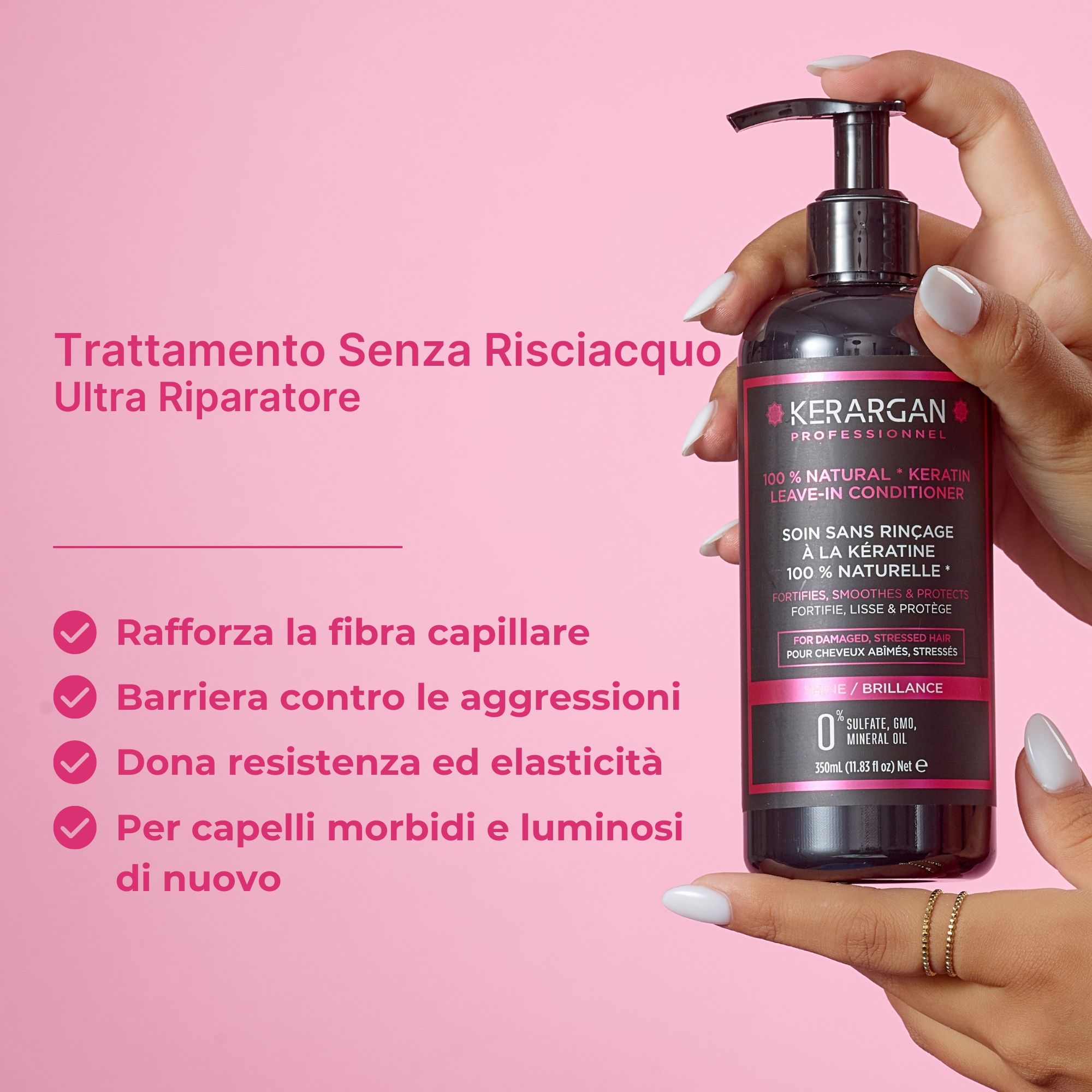 Kerargan - Ultra reparierende Leave-In Pflege mit Keratin