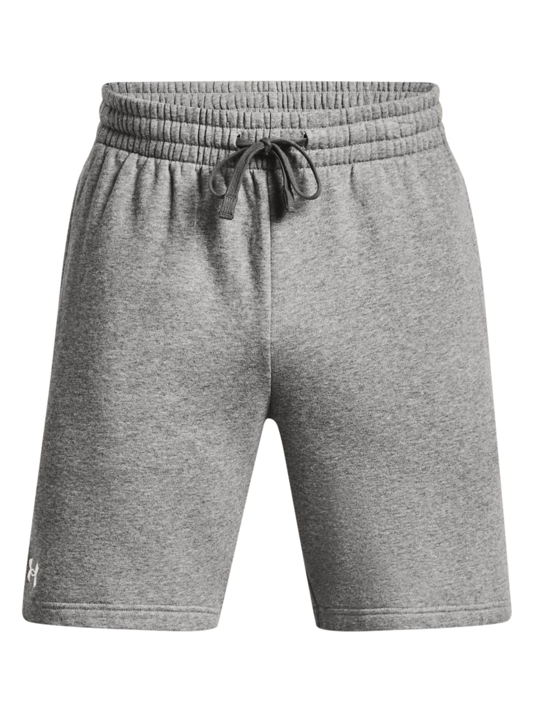 Grijs/wit - Under Armour Rival short van fleece