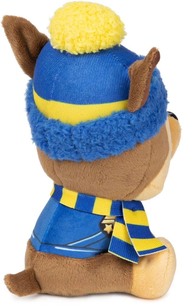 PAT'PATROUILLE - PELUCHE 15 CM CHASE WINTER HOLIDAY