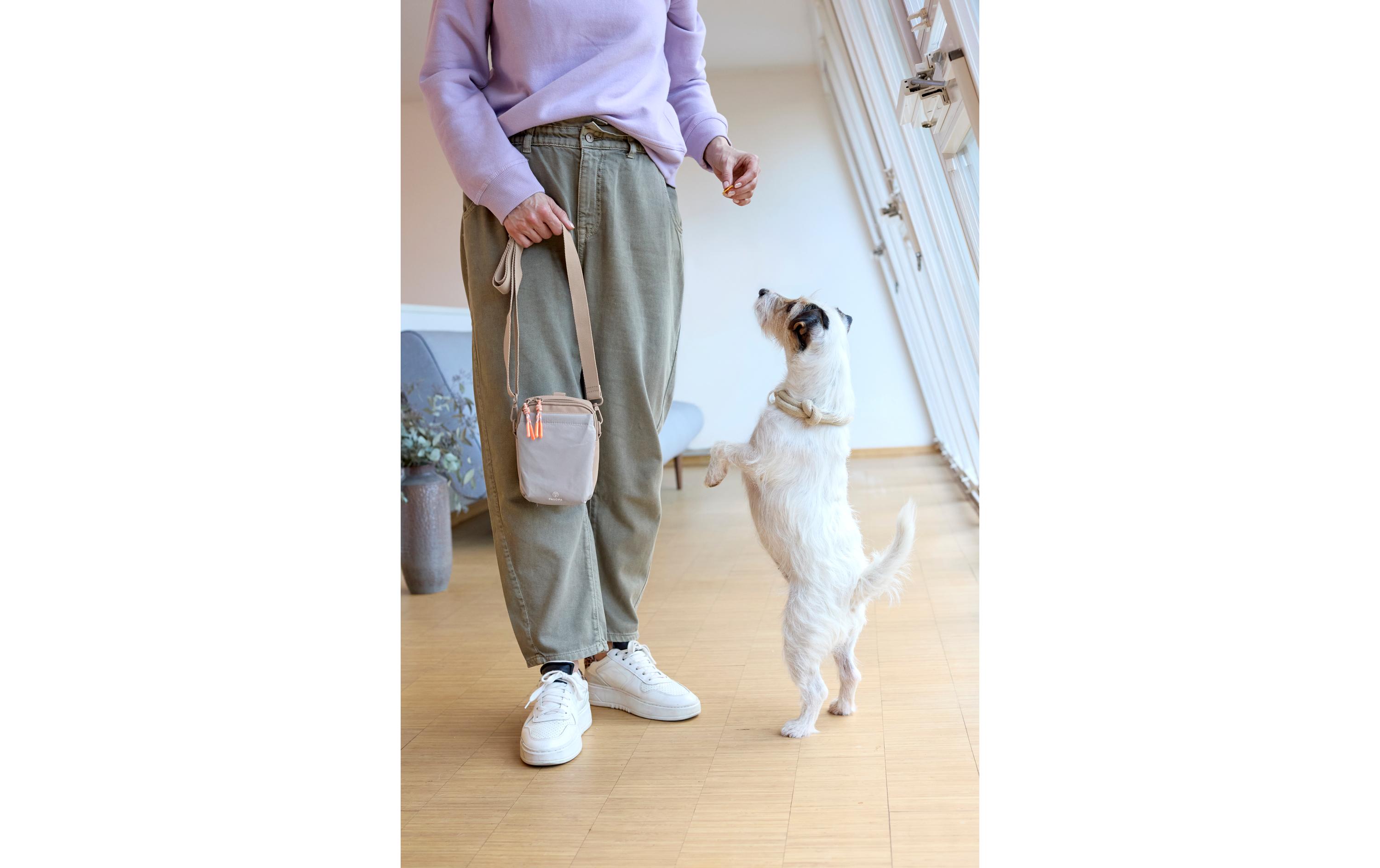 Snack-Tasche Greta L, 1 l, TaupeLeckerlibeutel