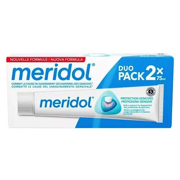 Pasta de dentes Meridol, embalagem dupla com 2 x 75ml