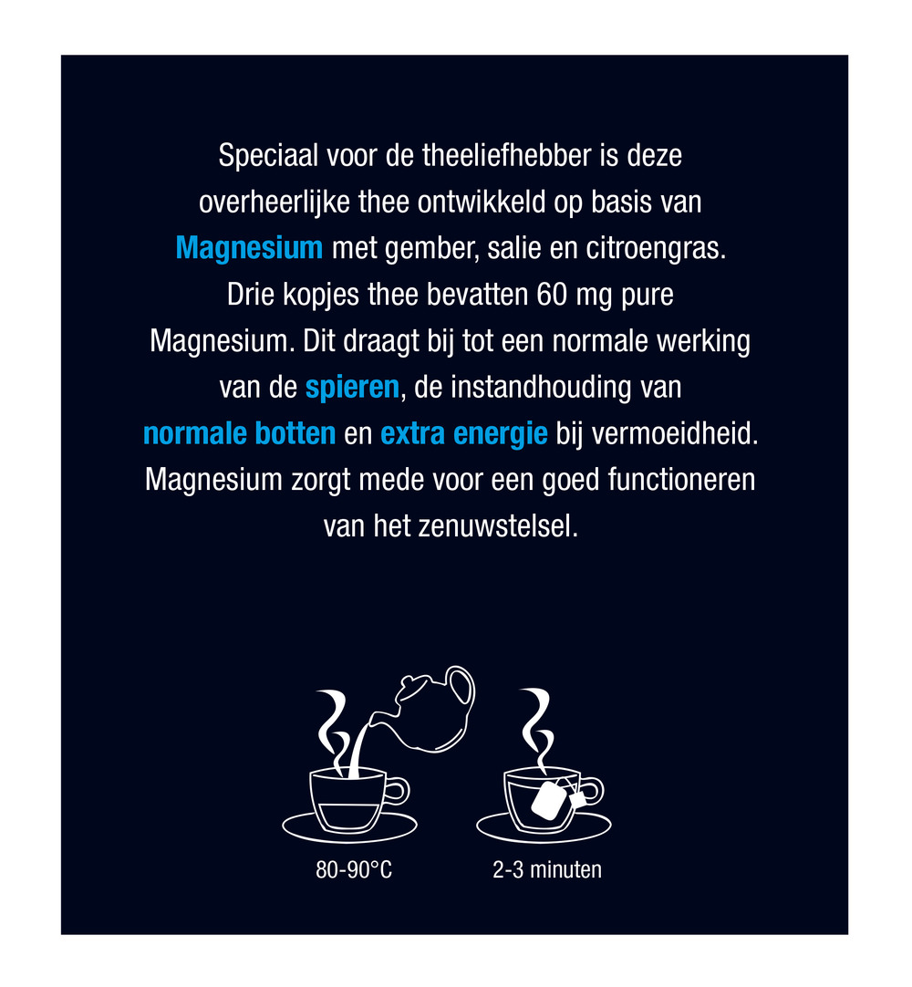 Lucovitaal Magnesium Groene Thee (20 zakjes)