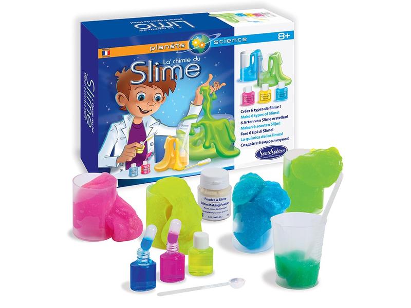 Sentosphere Experimentierkasten Schleim-Chemie Verschiedene Slime-Arten erstellen