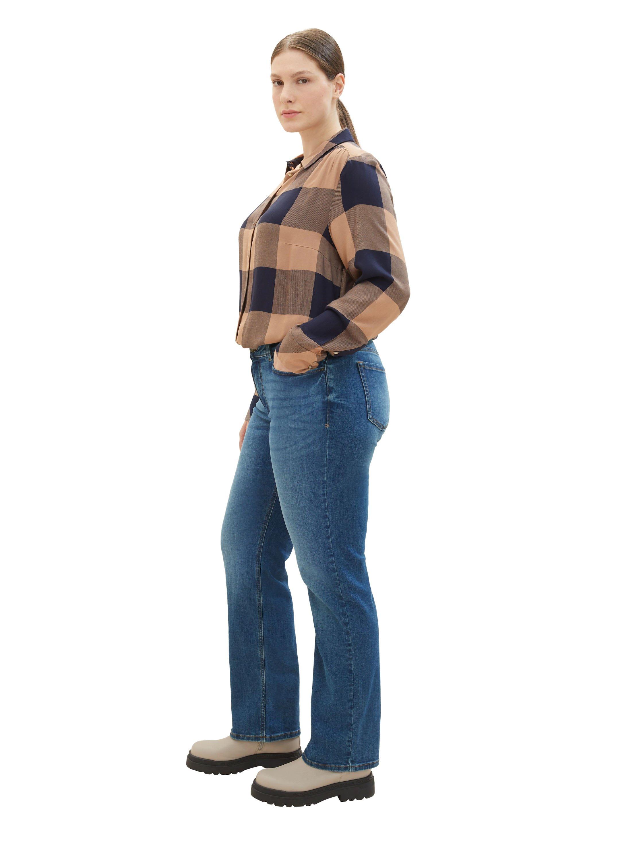 Gerade Jeans mit Shaping-Funktion
