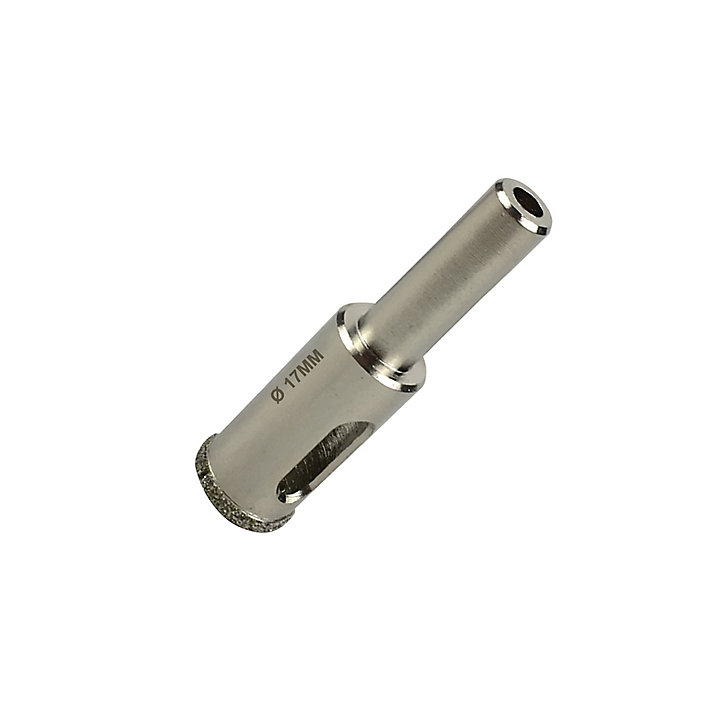 Trépan sans foret pilote Universal pour tuile Ø.17 mm