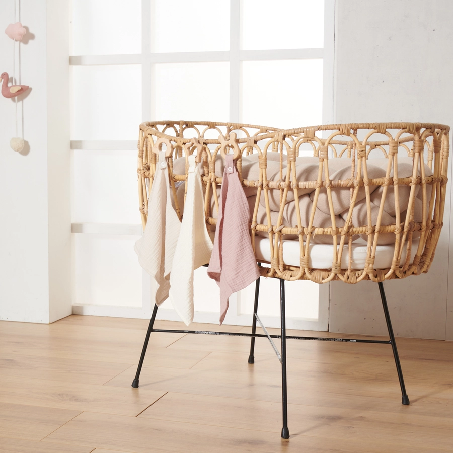Nordic Coast Company Kuscheltuch Stern Natur