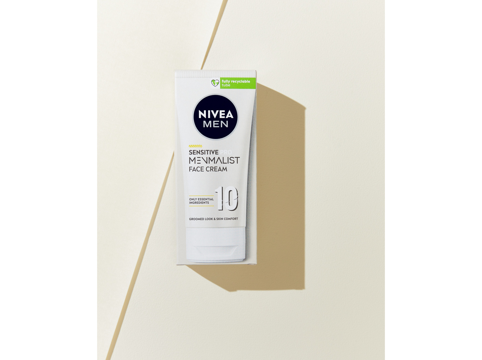 Creme de Rosto Pele Sensível Sensitive Pro Menmalist NIVEA MEN 75 ml