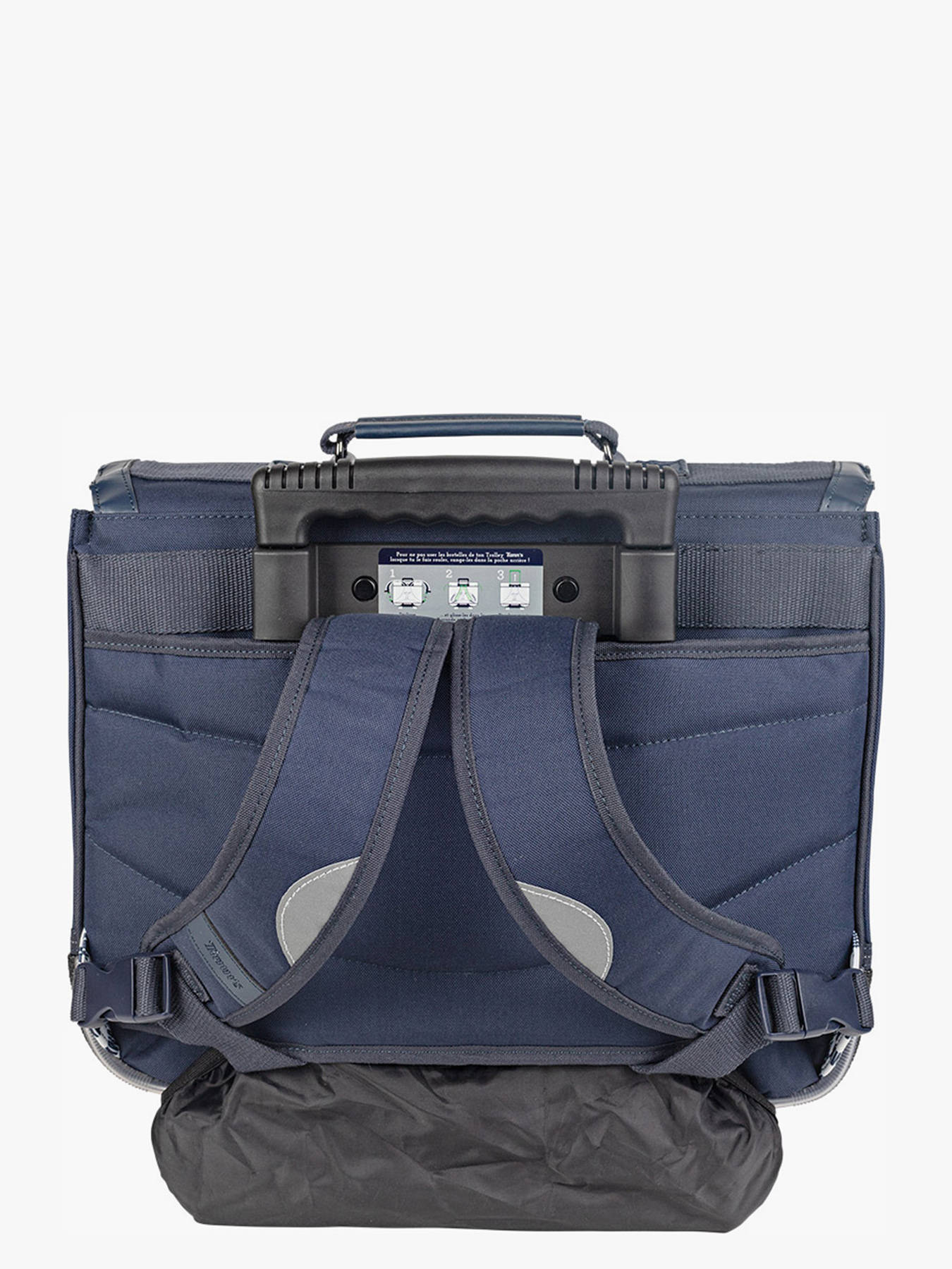 Cartable  roulettes 2 compartiments TANN'S