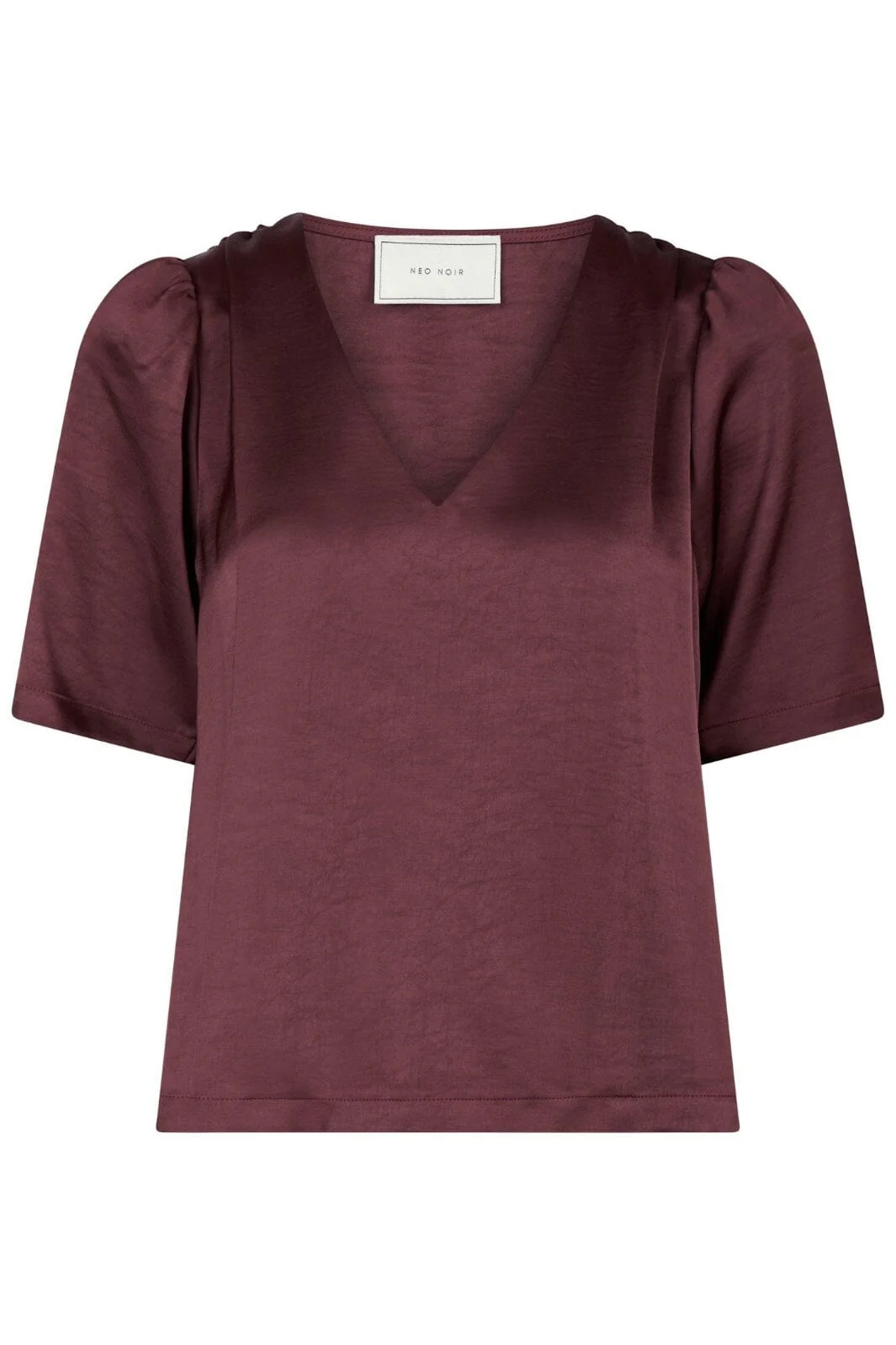 Neo Noir Largo Heavy Sateen Blouse 160108