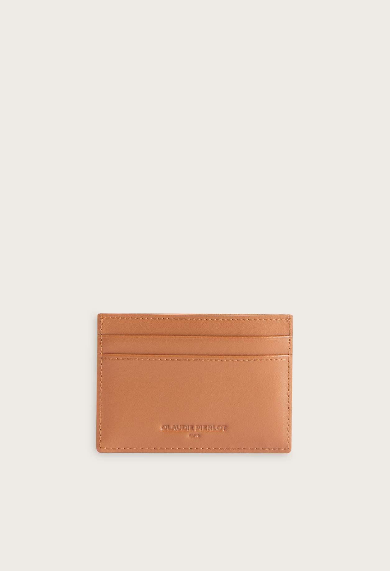 Porte-cartes cuir su&egrave;de