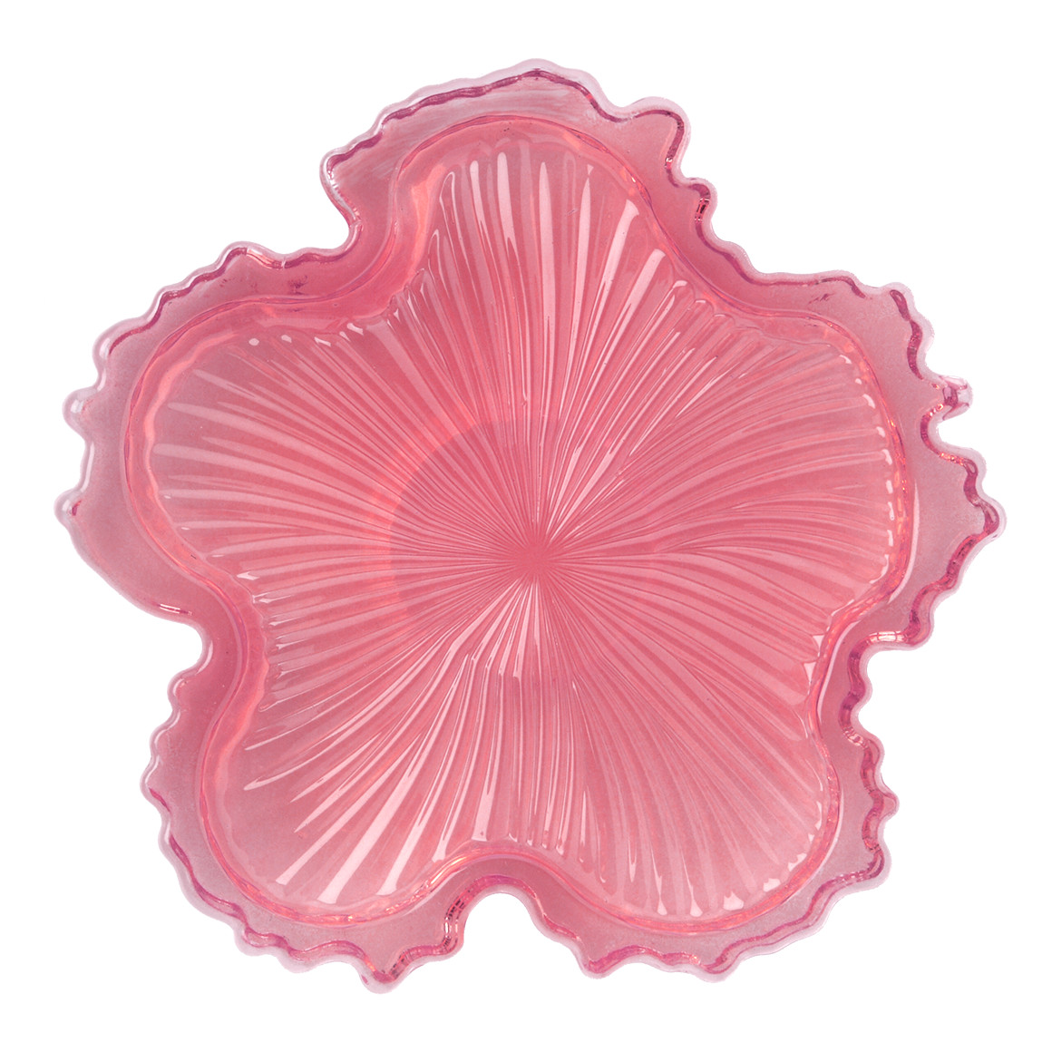 My Home Kerzenhalter in Blumen-Form pink