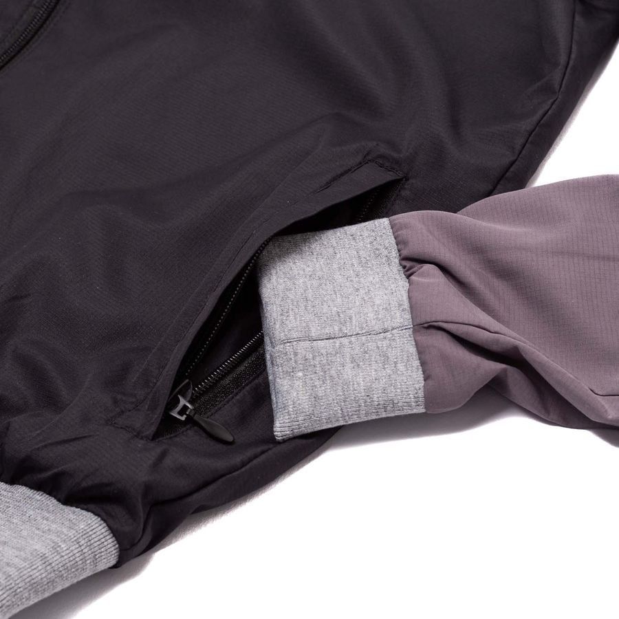 Liverpool Coupe-Vent Colour Block Windcheater - Noir/Gris
