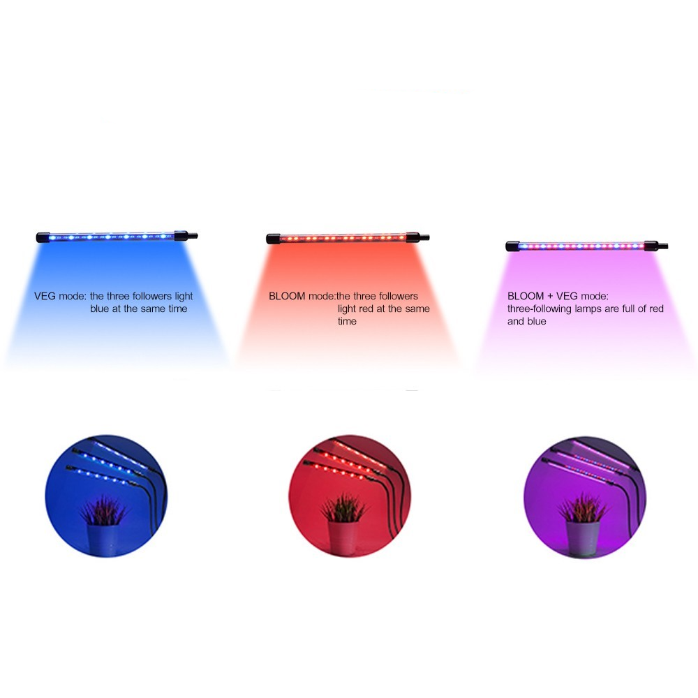 60-LED's USB Pflanzen Licht Full Spectrum Grow Light Wachstumslicht für Zimmerpflanzen Gewächshaus