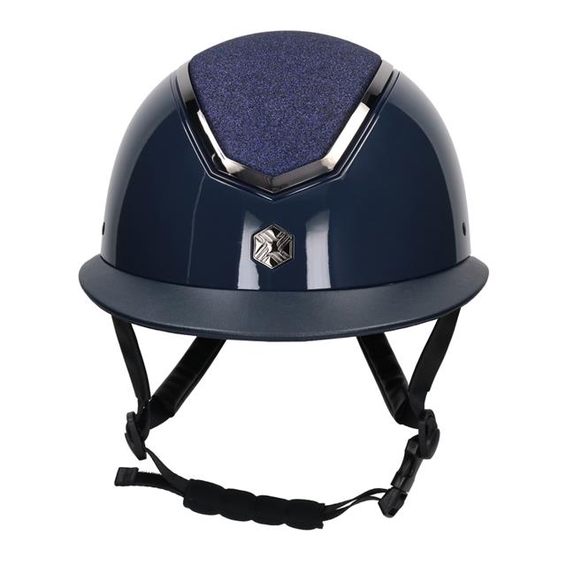 Veiligheidshelm Charles Owen Kylo Gloss Brede Klep Donkerblauw