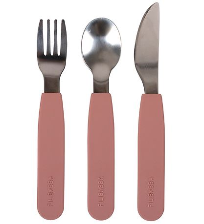 Filibabba Silikone Bestiks?t - Rose