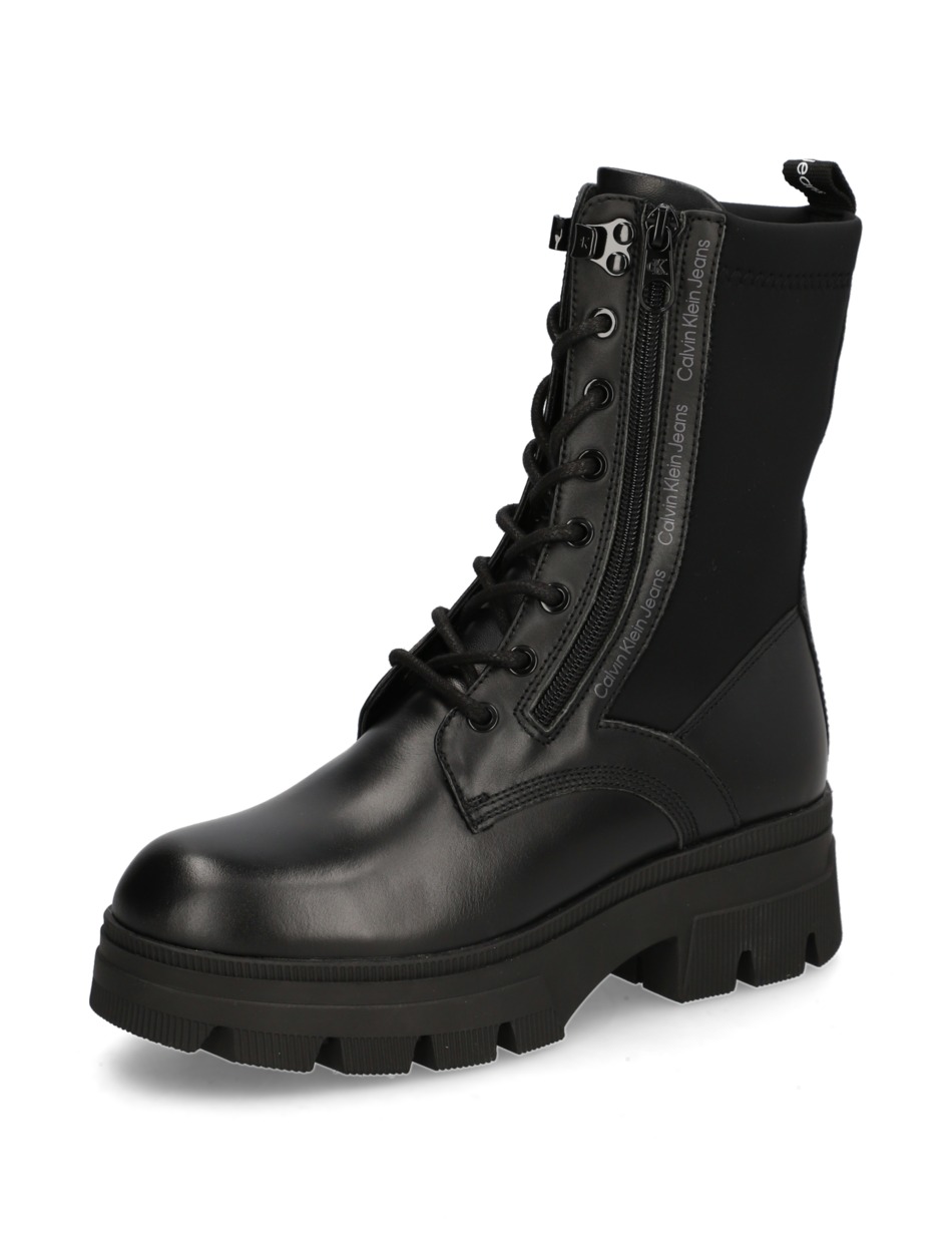CHUNKY COMBAT LACEUP ZIP