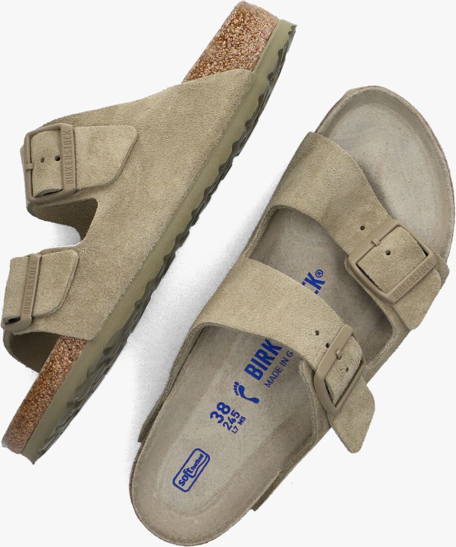 BIRKENSTOCK groene birkenstock slippers arizona dames