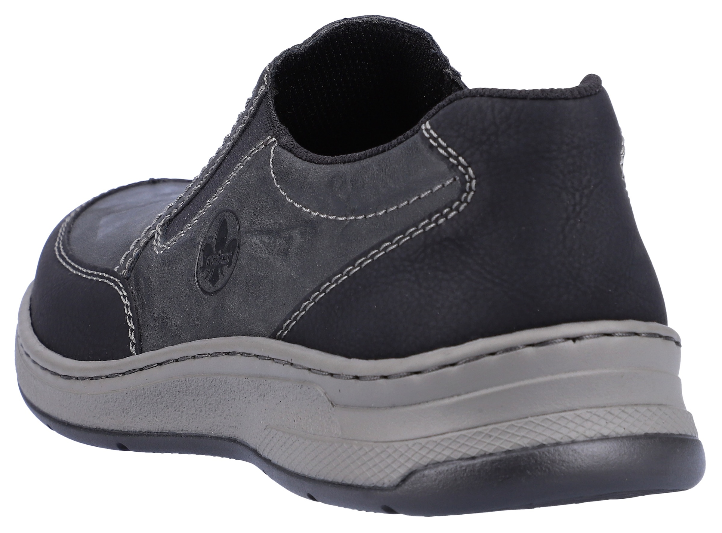 Rieker Slipper  , Schlupfschuh, Halbschuh mit Stretcheinsätze