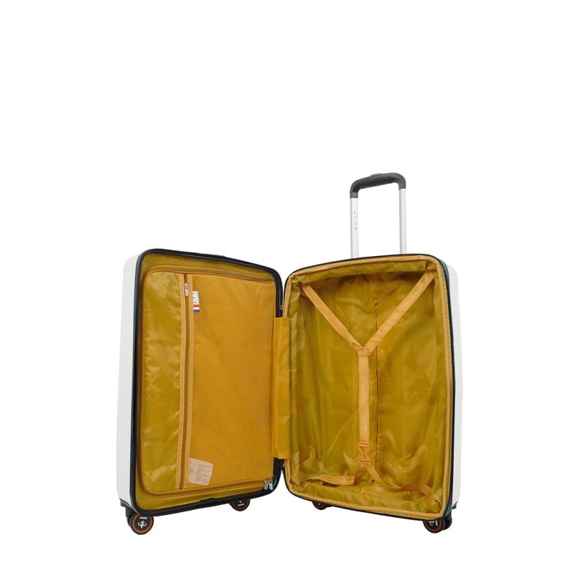 Lot de 3 valises rigides 330 Extensibles 55, 66 et 76 cm Blanc